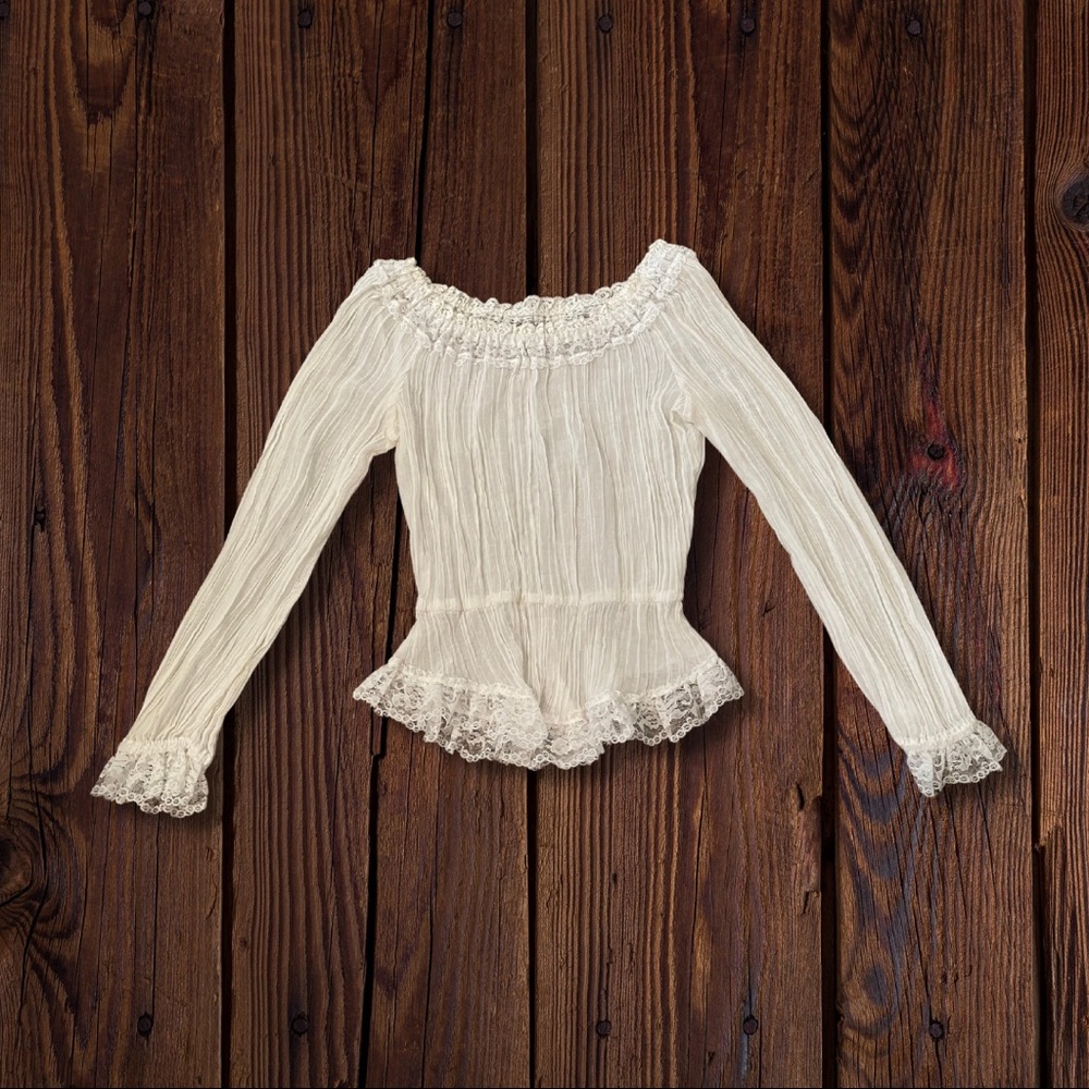 Vintage custom made blouse